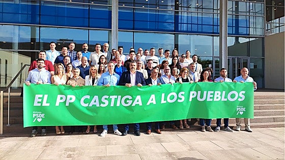 El PP y el PSOE discrepan sobre el criterio del reparto de los fondos de la Diputación de Málaga