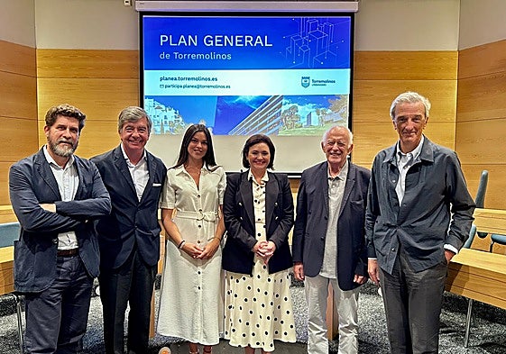 Michel Bencomo, Carlos Lamela, Marina Vázquez, Margarita del Cid, José Seguí y Rafael de La-Hoz.