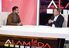 Jacobo Florido, durante su participación en La Alameda.