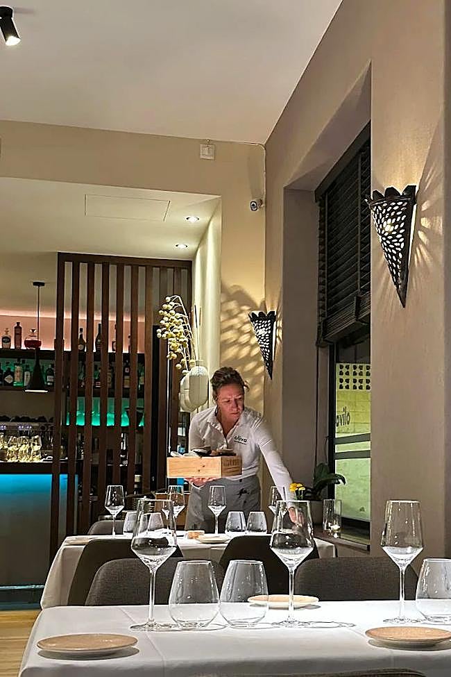 Kim Ranzijn, jefa de sala de Restaurante Oliva.