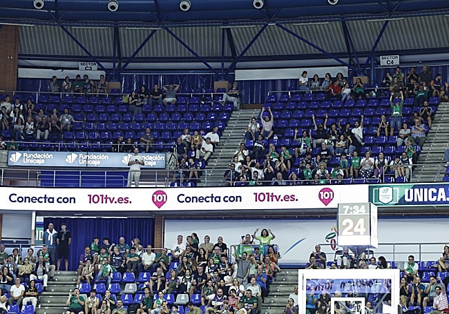 Imagen de uno de los fondos altos del Carpena el miércoles.