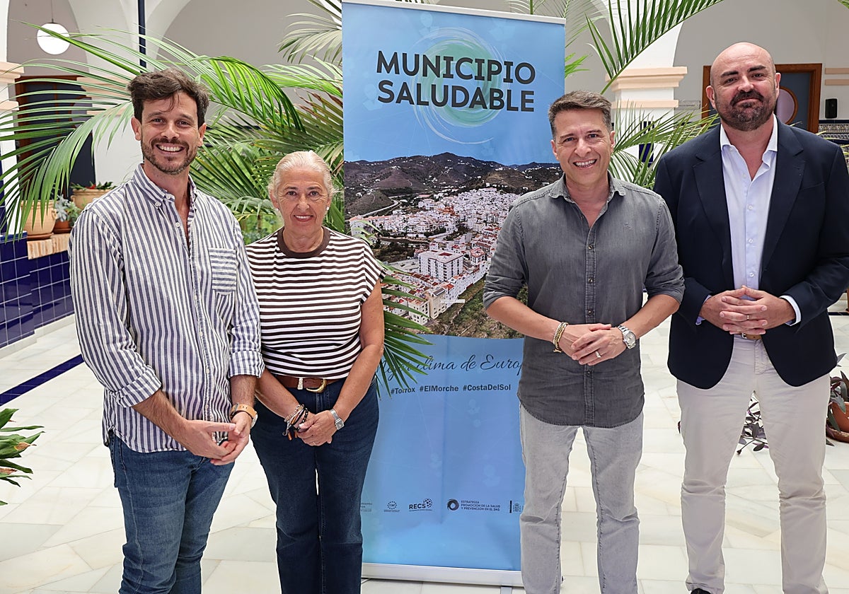 Acto de presentación de la iniciativa en Torrox.