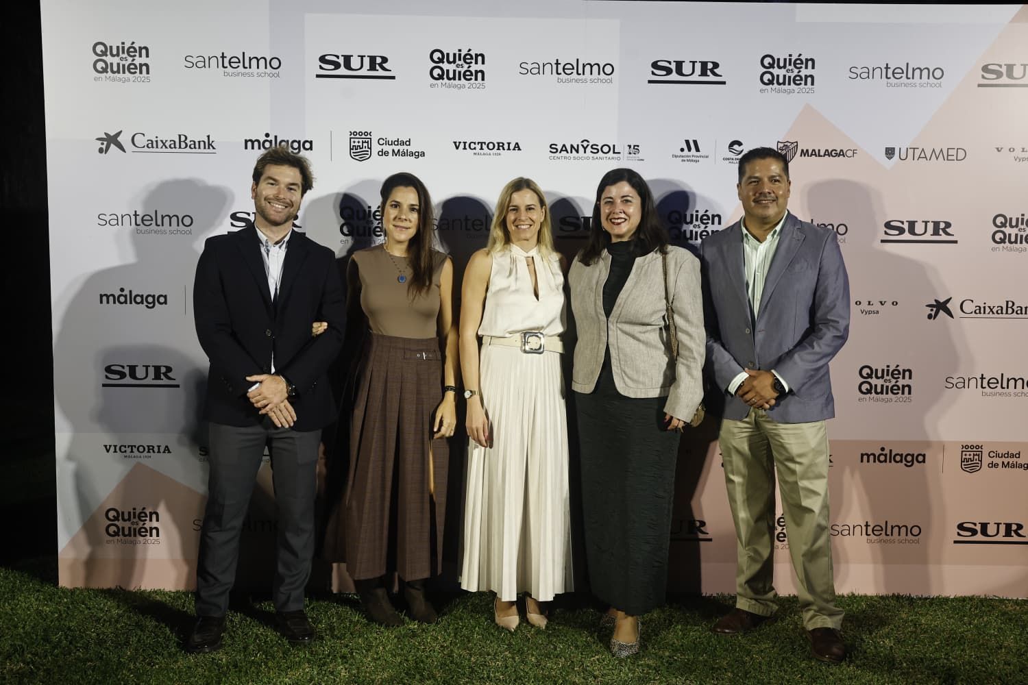 Iván Guerrero, Elisa González, Olga Angulo, Isabel Crosa y Juan Carlos Peláez.