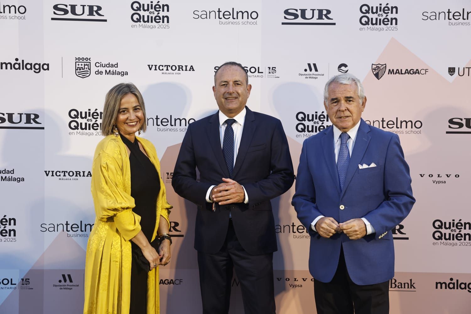 Cristina Gutiérrez, Manolo Castillo y Pedro Navarro. 