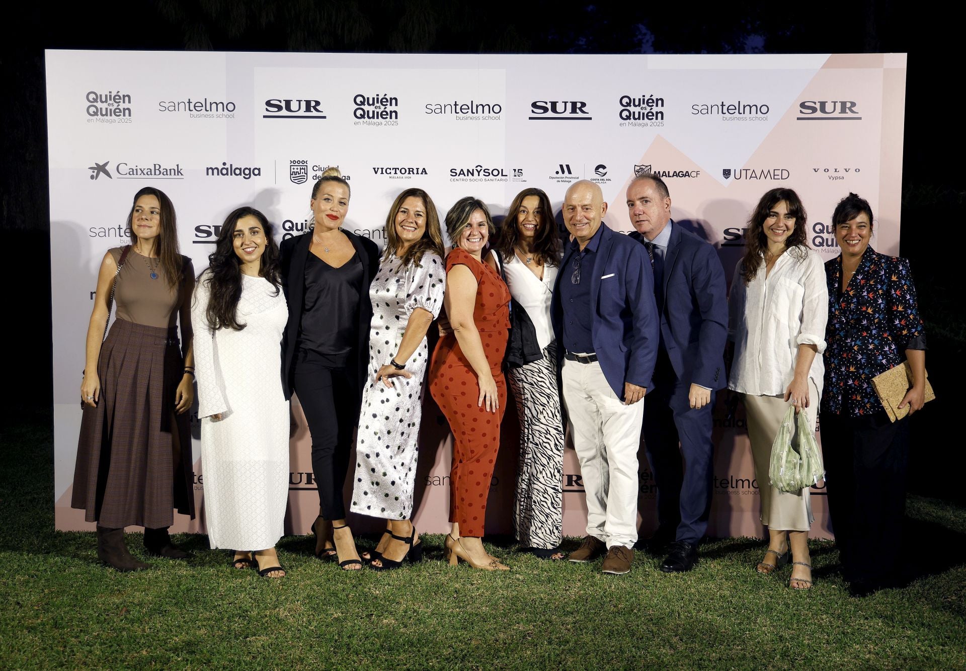 Elisa González, Marina Alfaro, Nerea Sánchez, Lola Alías, Maribel López, Pilar Alcalá, Leandro Rodríguez, Federico Moret, Patricia Paz y Rocío Alonso.