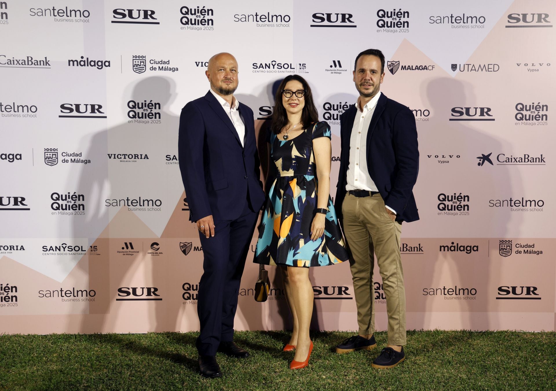 Pablo Khropatyy, Olha Mozzhakova y Miguel Ángel Gutiérrez.