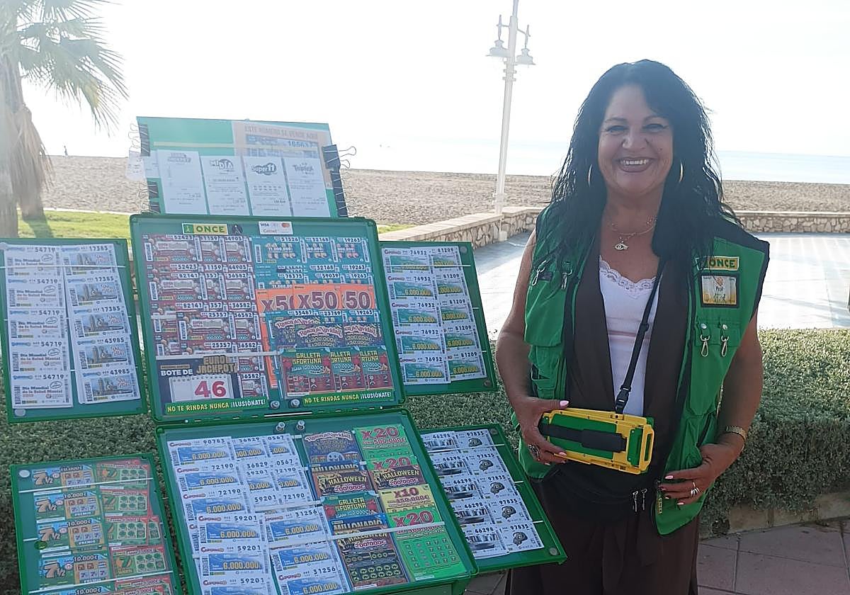 La ONCE deja 350.000 euros en el Paseo Marítimo Antonio Banderas de Málaga