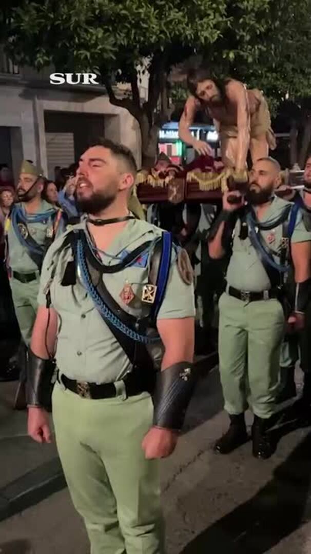 Así suena 'El Novio de la Muerte' en la procesión extraordinaria del Mayor Dolor de Antequera