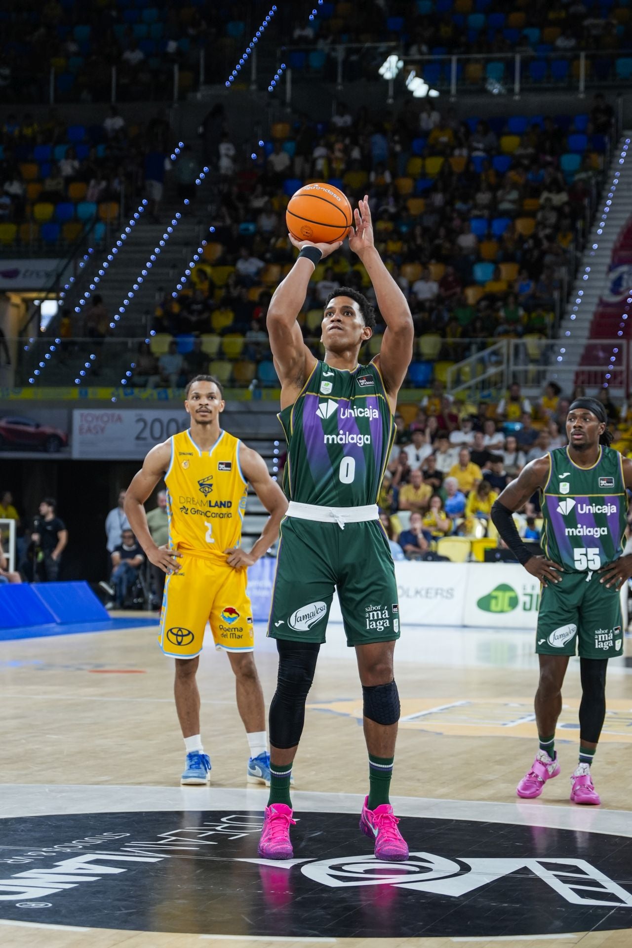 El Dreamland Gran Canaria-Unicaja, en imágenes