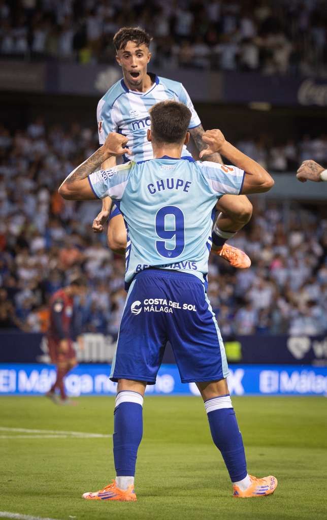 Las mejores imágenes del Málaga-Deportivo