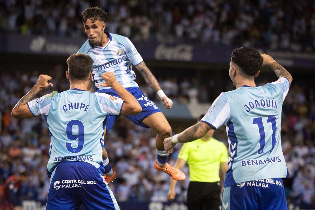 Las mejores imágenes del Málaga-Deportivo