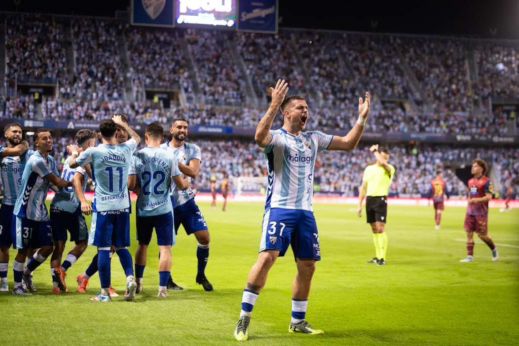 Las mejores imágenes del Málaga-Deportivo