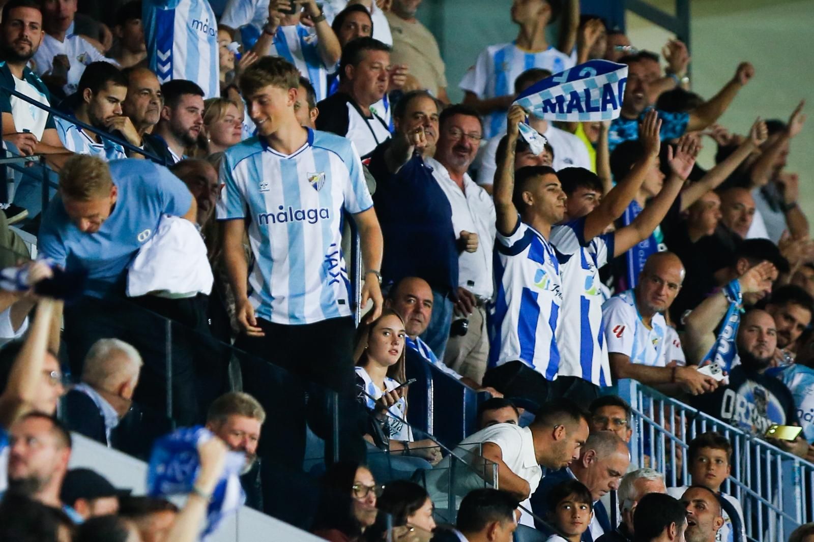 Las mejores imágenes del Málaga-Deportivo