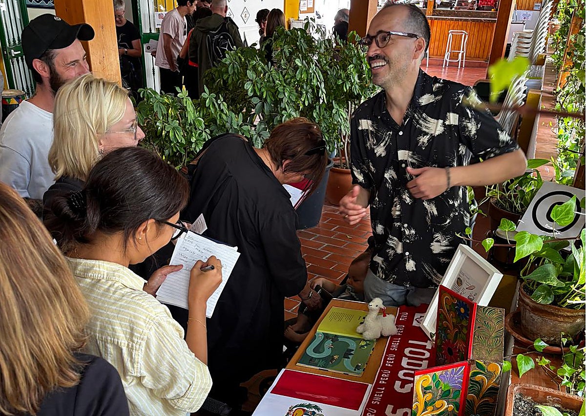 Imagen secundaria 1 - Imágenes del Encuentro de Intercambio con Hispanohablantes.