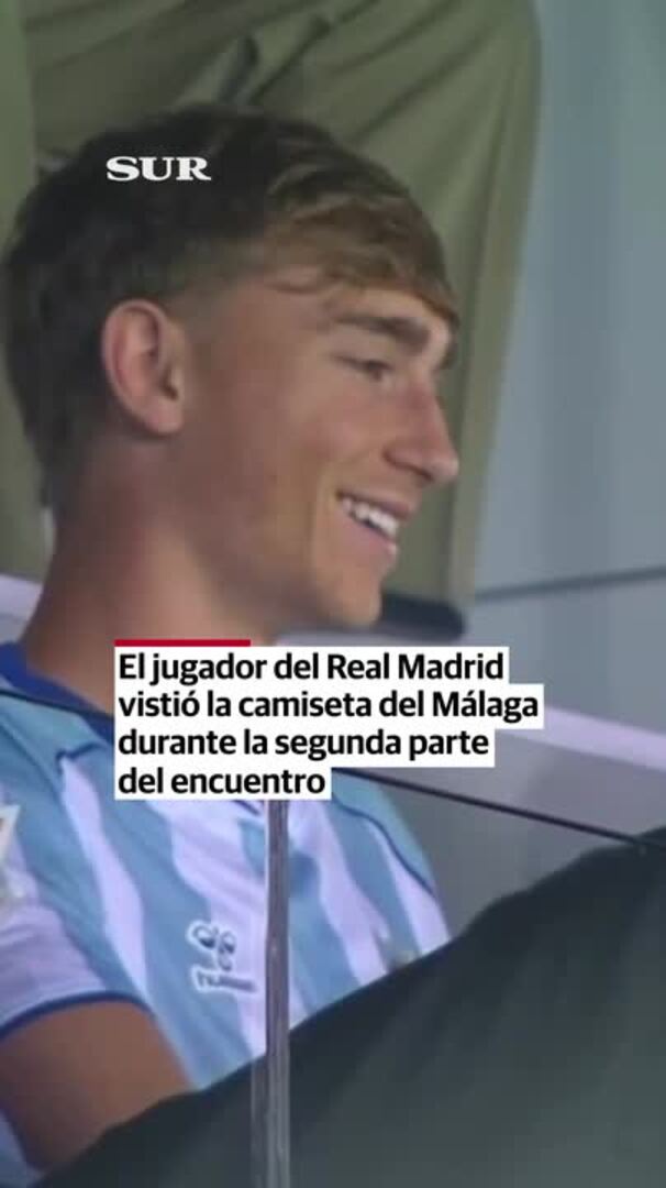 Dean Huijsen, talismán en la victoria del Málaga frente al Deportivo