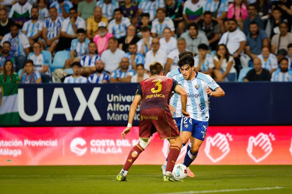 Las mejores imágenes del Málaga-Deportivo