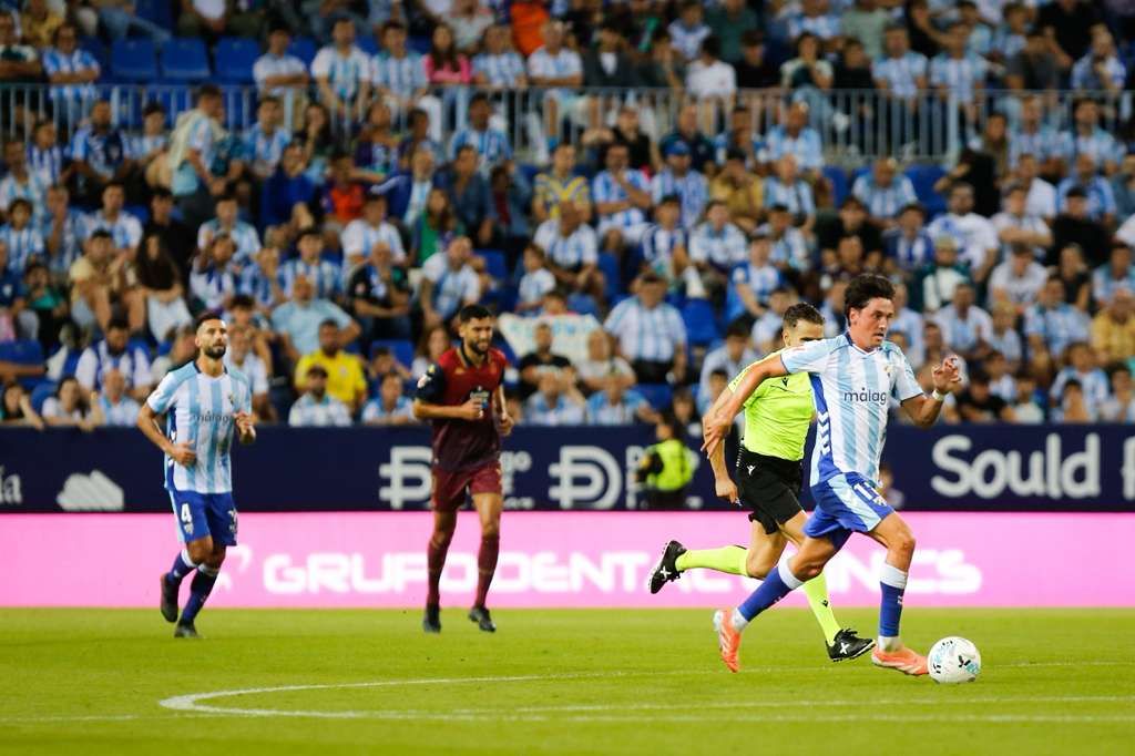 Las mejores imágenes del Málaga-Deportivo
