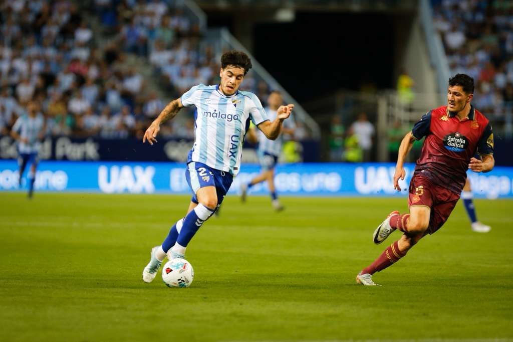 Las mejores imágenes del Málaga-Deportivo