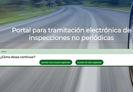 Llega eITV: así es el nuevo portal para gestionar las inspecciones no periódicas de vehículos en Andalucía