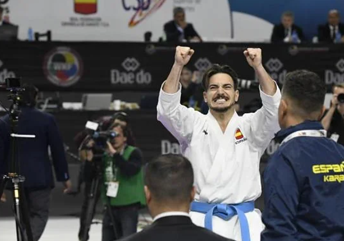 Imagen principal - Damián Quintero, el mejor karateca español de la historia, anuncia su retirada