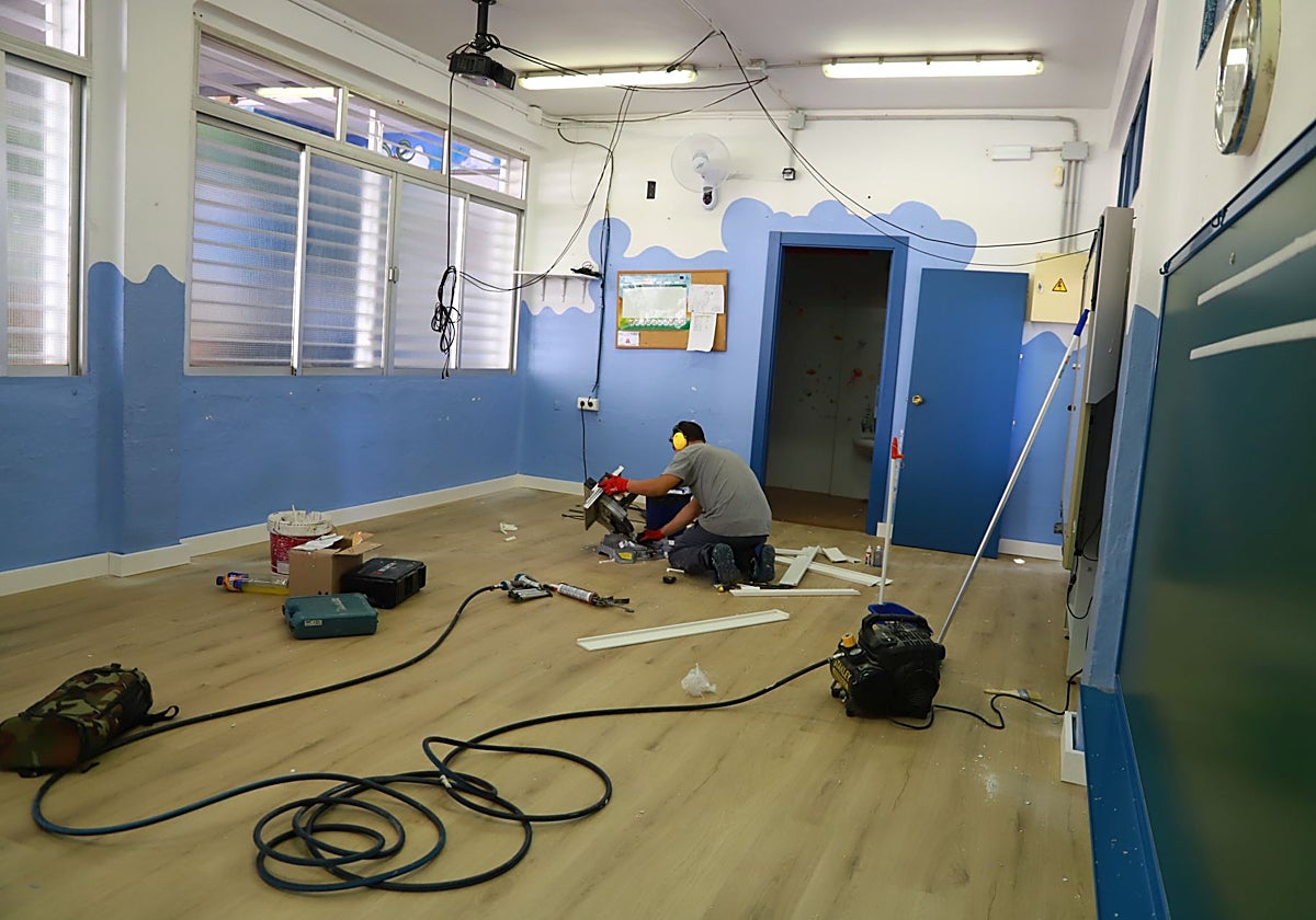 El Ayuntamiento está actuando en los colegios Hermanos Gil Muñiz, Los Olivos, Miguel de Cervantes, Federico García Lorca y Antonio Machado.