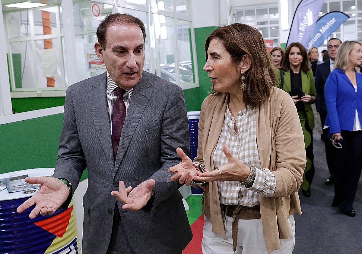 Javier González de Lara y Rocío Blanco, en una foto de archivo.