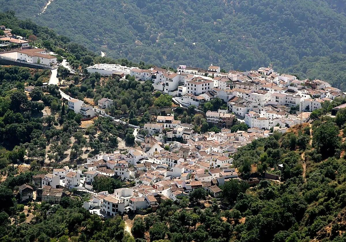 Imagen del municipio malagueño de Benarrabá.