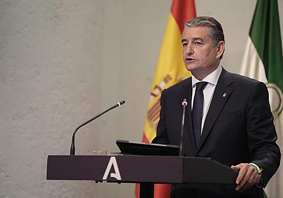 El nuevo consejero de Sanidad, Presidencia y Emergencias, Antonio Sanz.