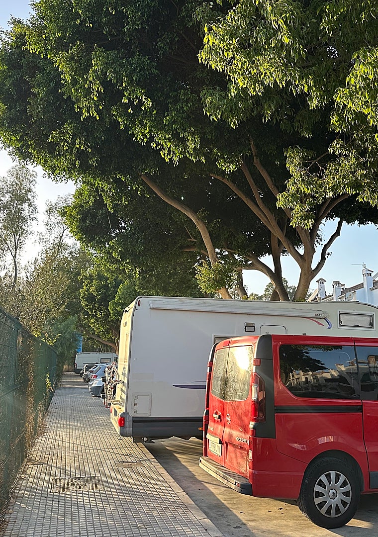 Imagen - Fotografía de la acera, tomada por los vecinos que se oponen al trasplante.