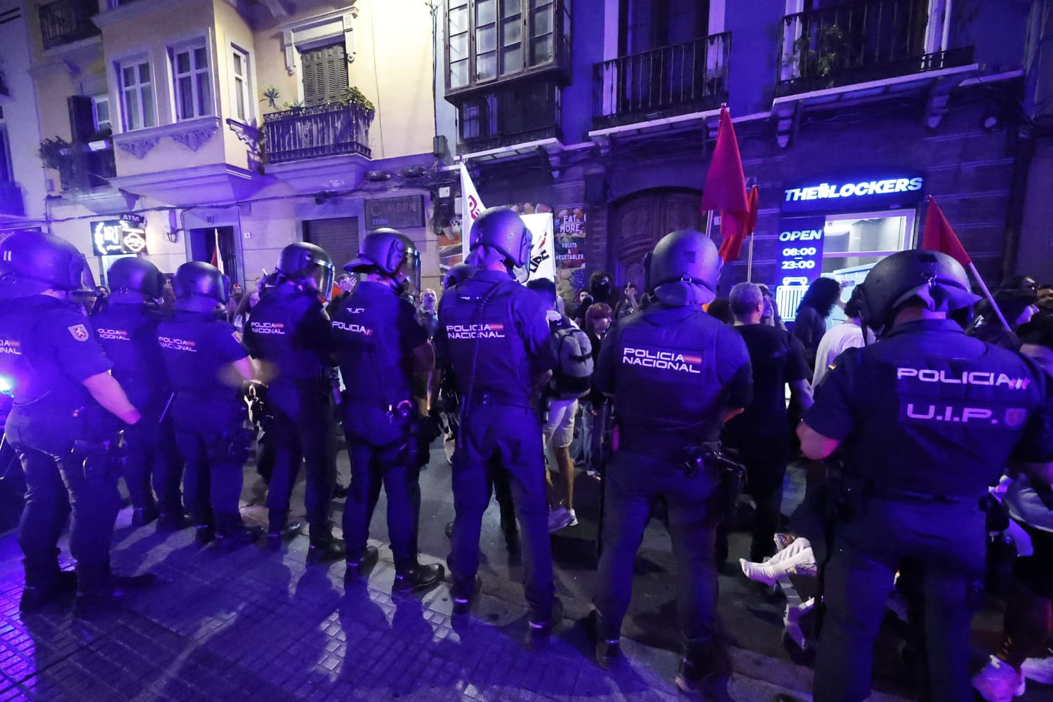 Manifestación por Palestina en Málaga
