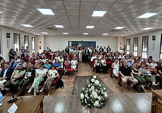 Las mujeres reconocidas este miércoles en la Mancomunidad de la Axarquía.