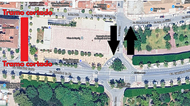 Plano distribuido por el Ayuntamiento de Alhaurín de la Torre sobre las obras previstas.