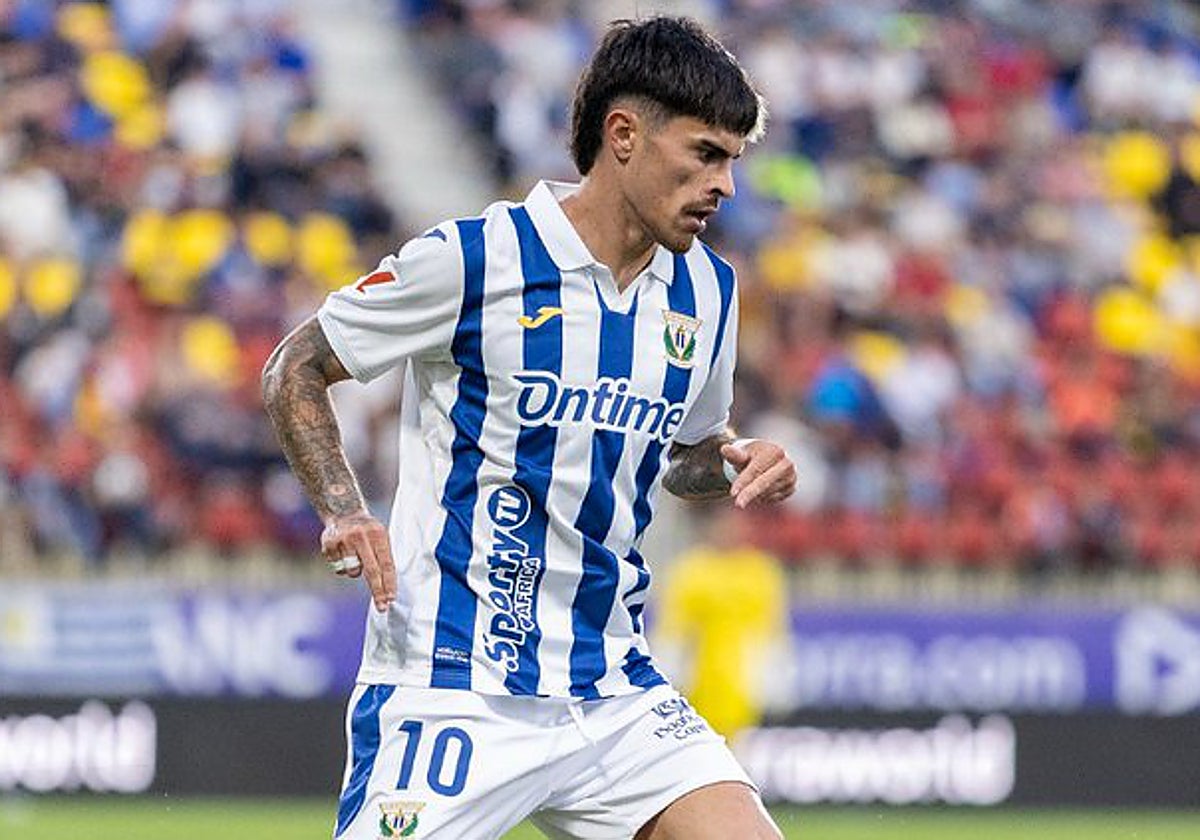 Juan Cruz, en un partido reciente con el Leganés.