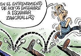 La actualidad deportiva de este mes de septiembre, en las viñetas de Pachi