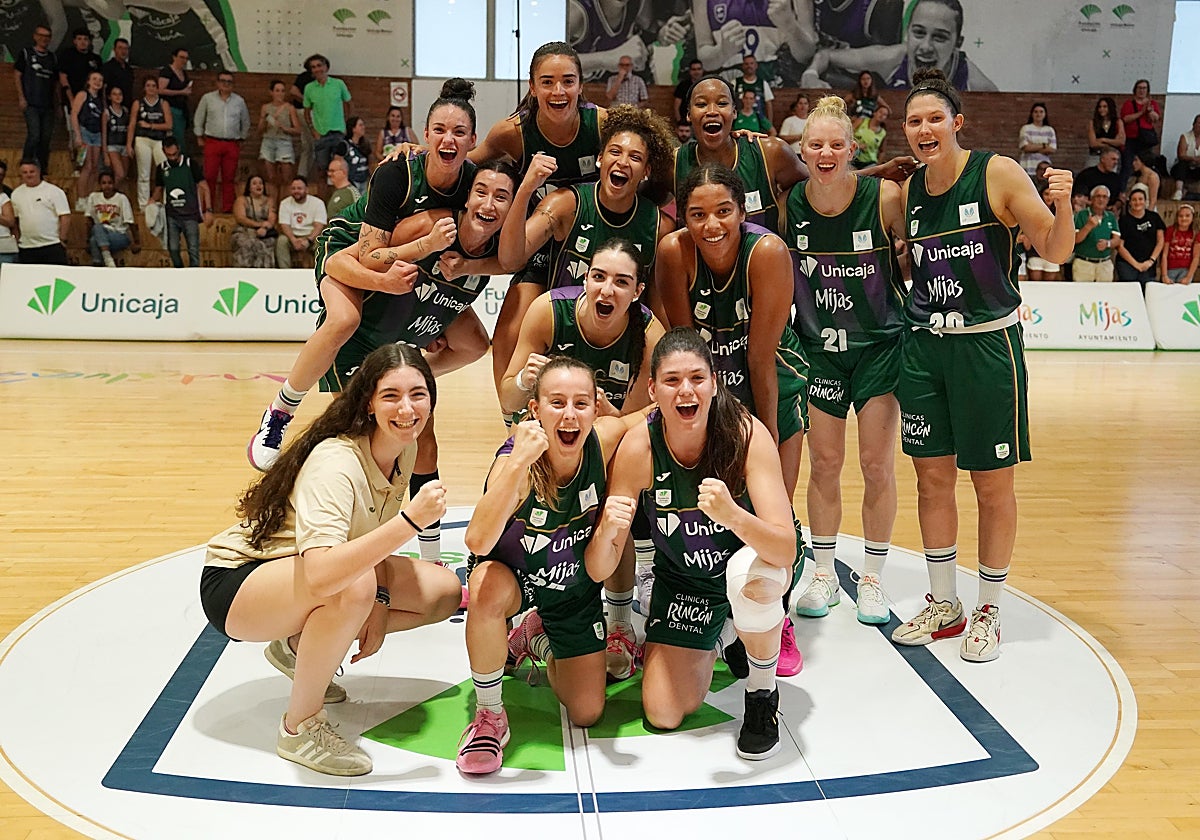 Polideportivo malagueño: Incontestable victoria del Unicaja Mijas para hacerse con el liderato de la Liga Challenge