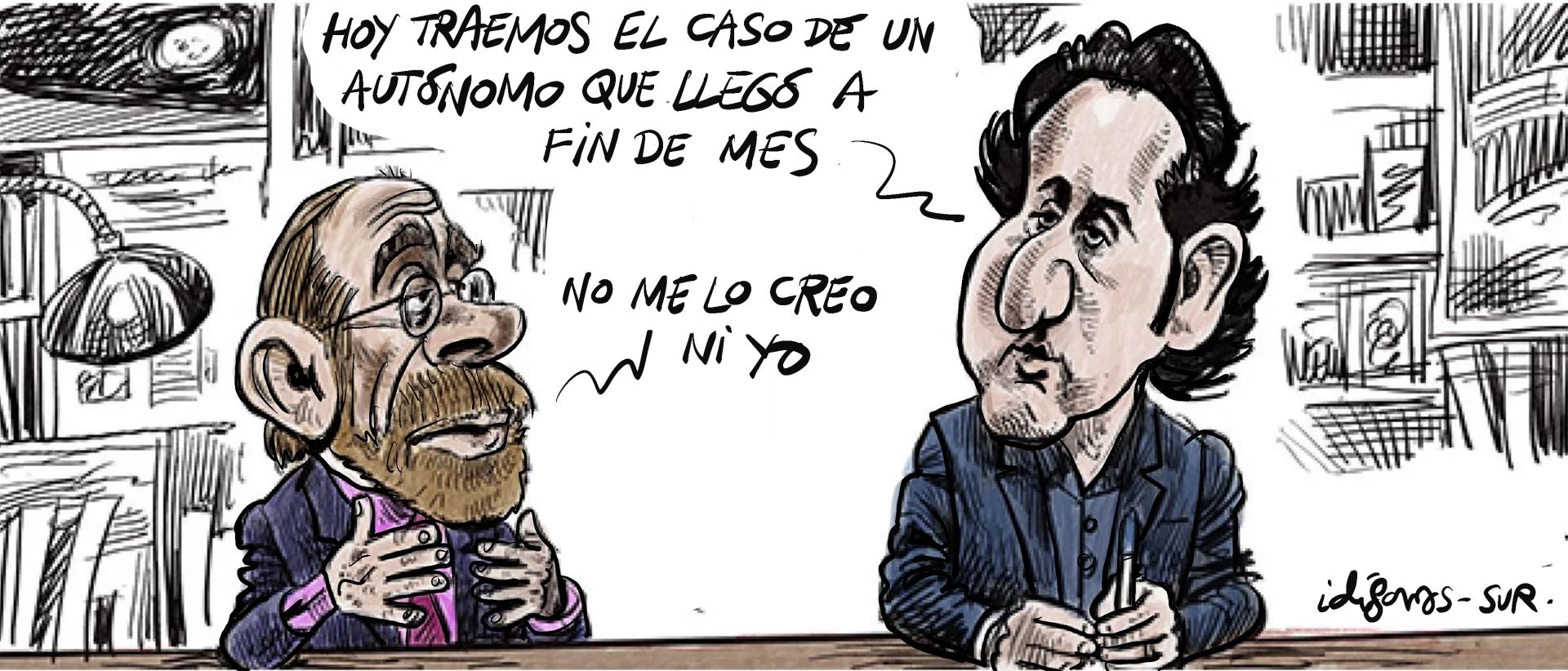 El mes de octubre, en las viñetas de Idígoras y Pachi