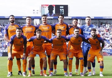 El uno a uno del Leganés-Málaga