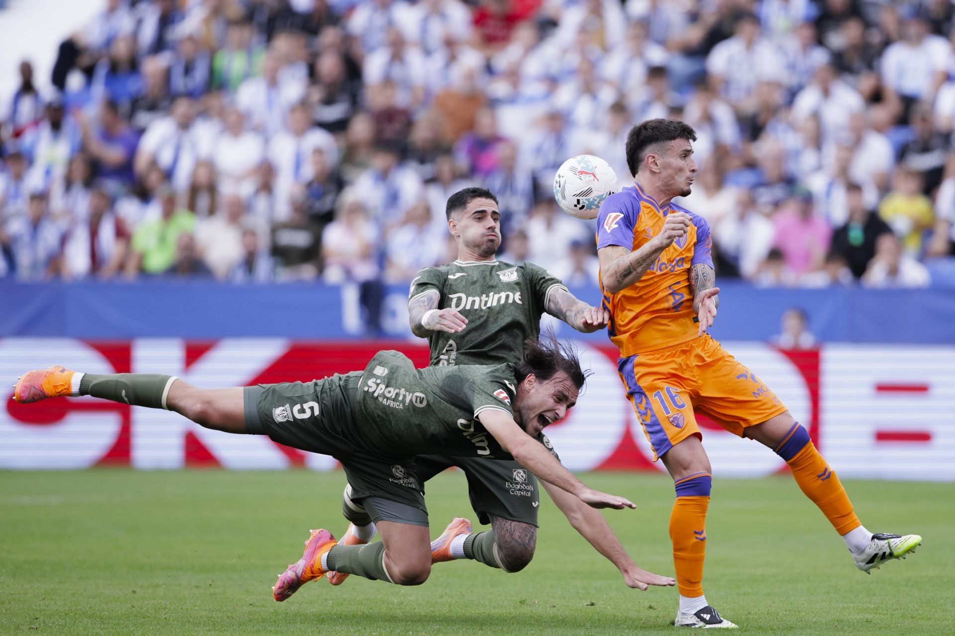 Las mejores fotos del Leganés-Málaga