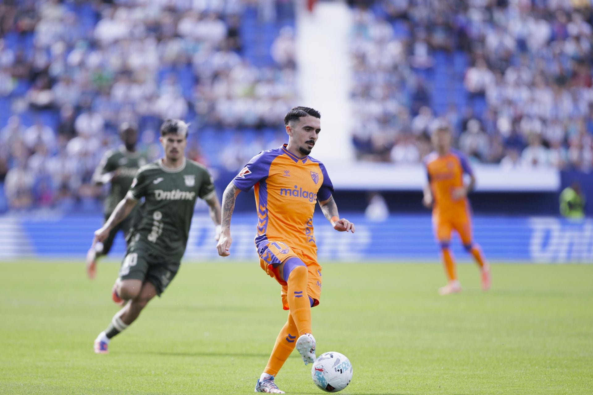 Las mejores fotos del Leganés-Málaga