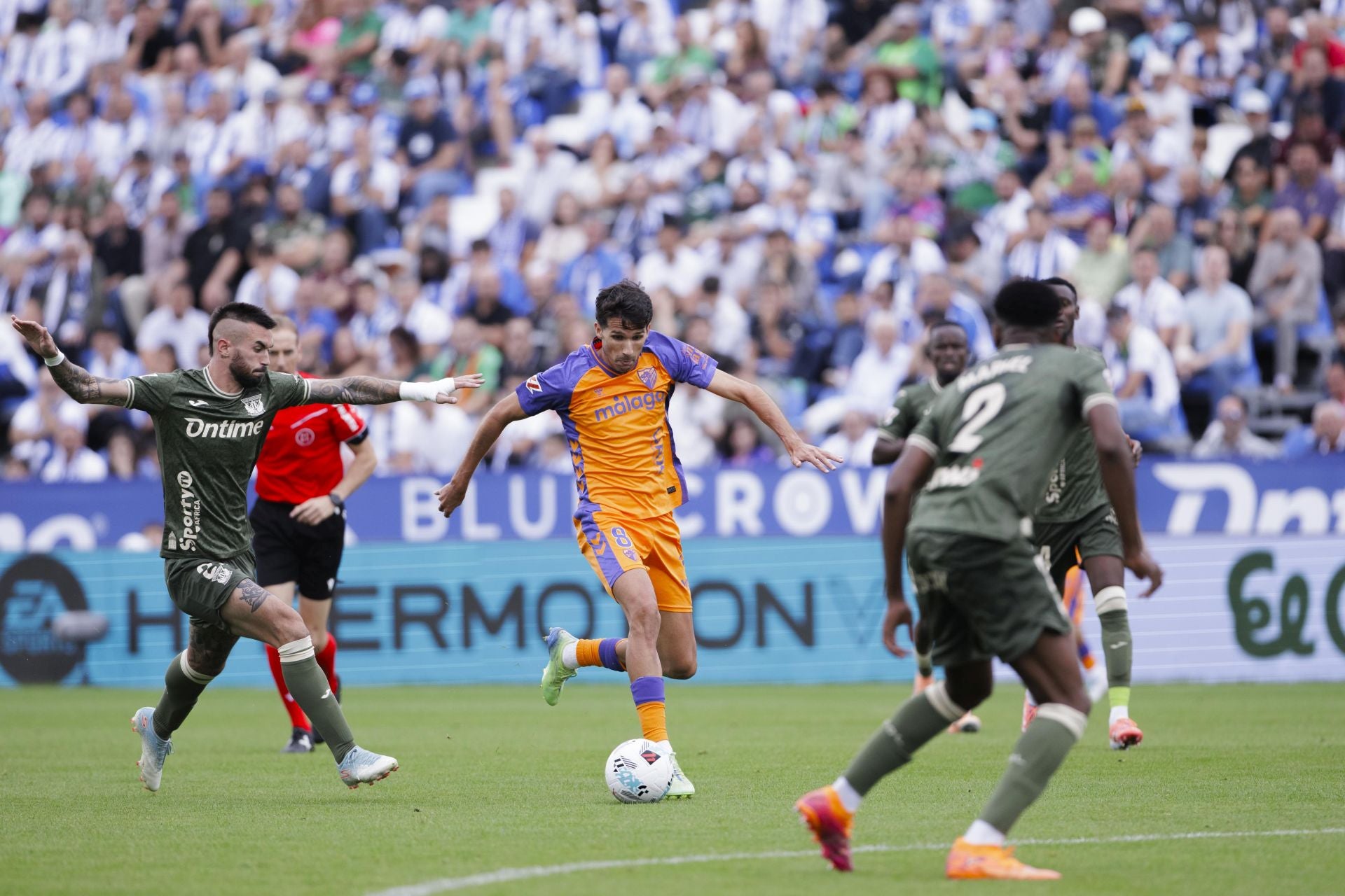 Las mejores fotos del Leganés-Málaga