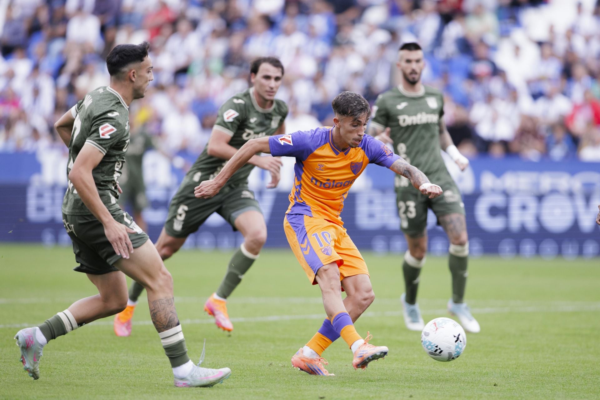 Las mejores fotos del Leganés-Málaga