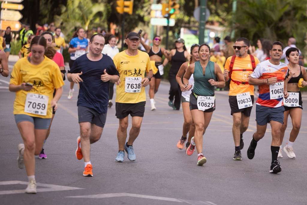 Las mejores imágenes de la Carrera Urbana Ciudad de Málaga