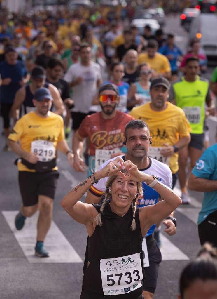 Las mejores imágenes de la Carrera Urbana Ciudad de Málaga