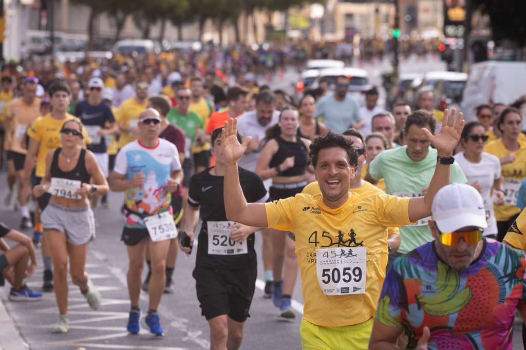 Las mejores imágenes de la Carrera Urbana Ciudad de Málaga