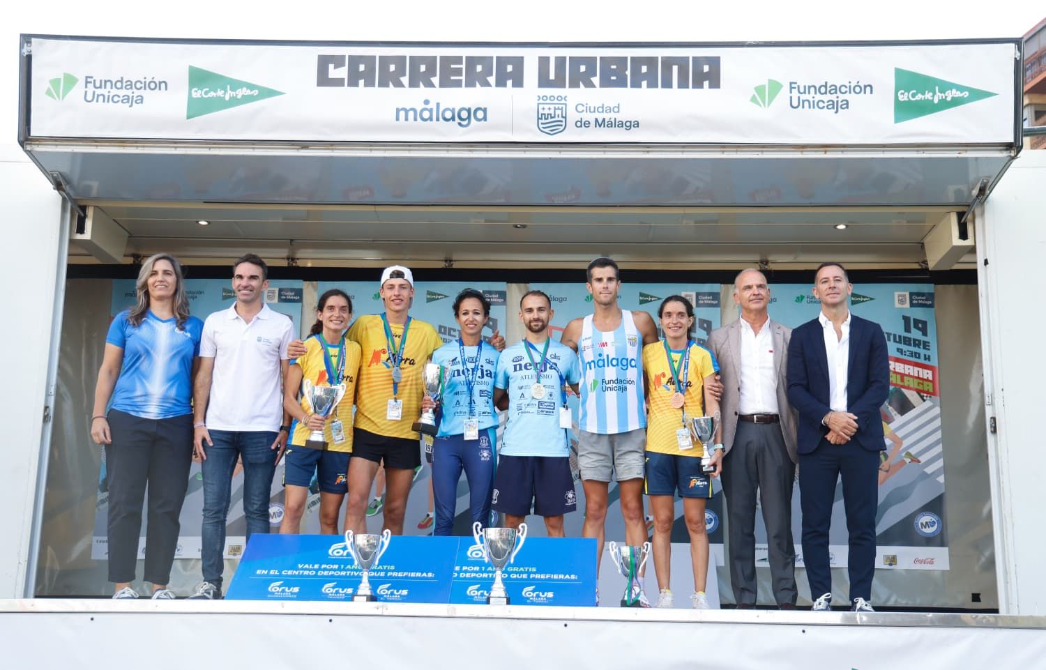 Las mejores imágenes de la Carrera Urbana Ciudad de Málaga