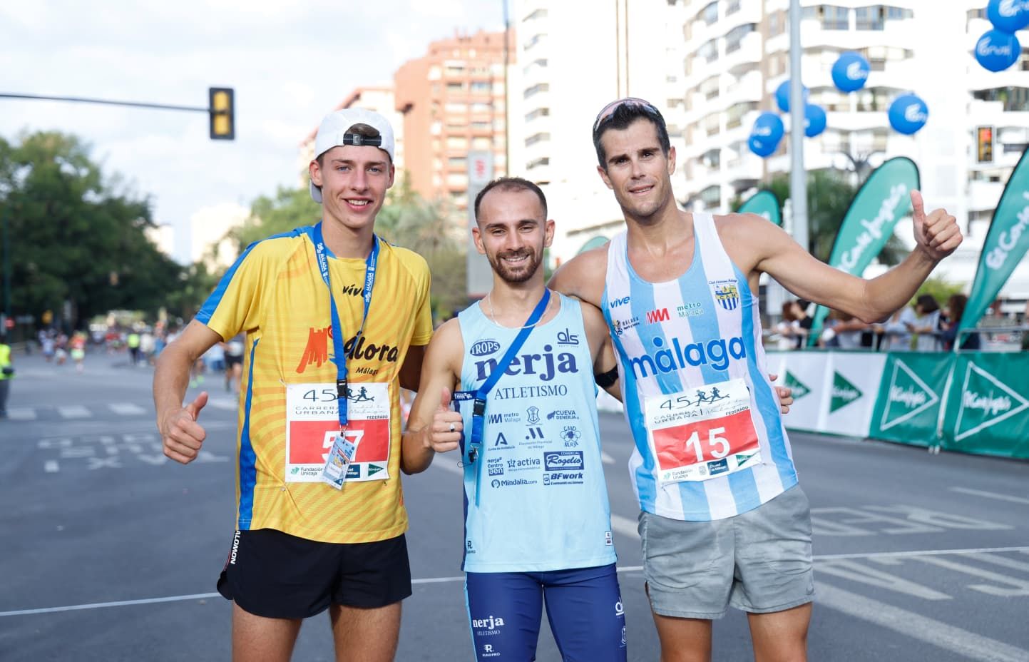 Las mejores imágenes de la Carrera Urbana Ciudad de Málaga
