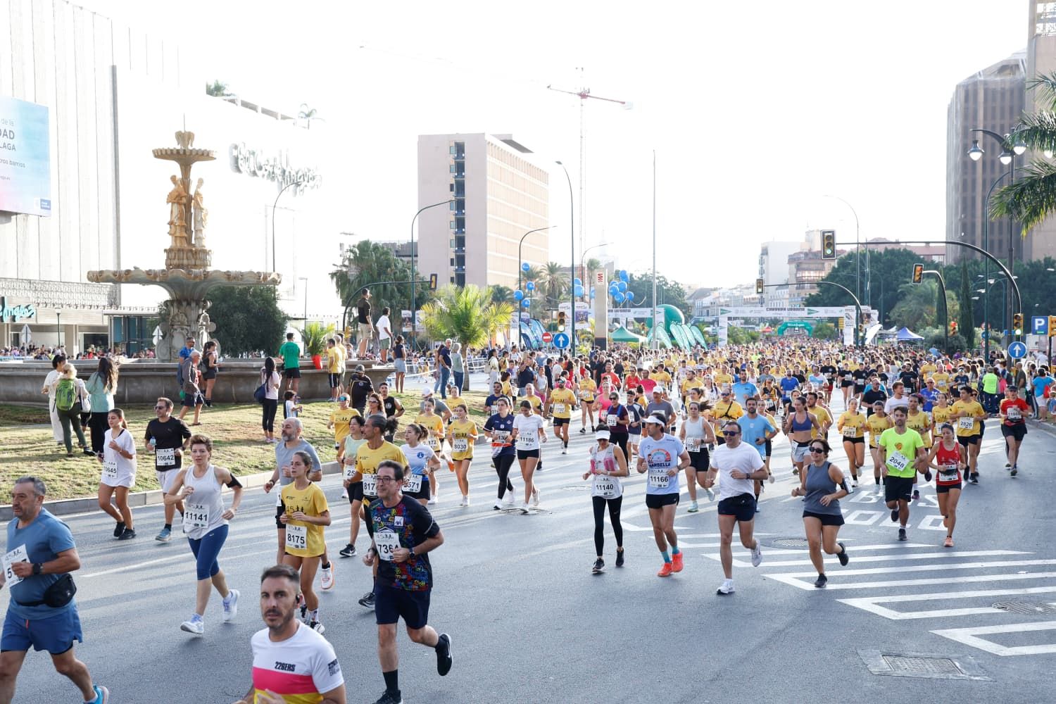 Las mejores imágenes de la Carrera Urbana Ciudad de Málaga