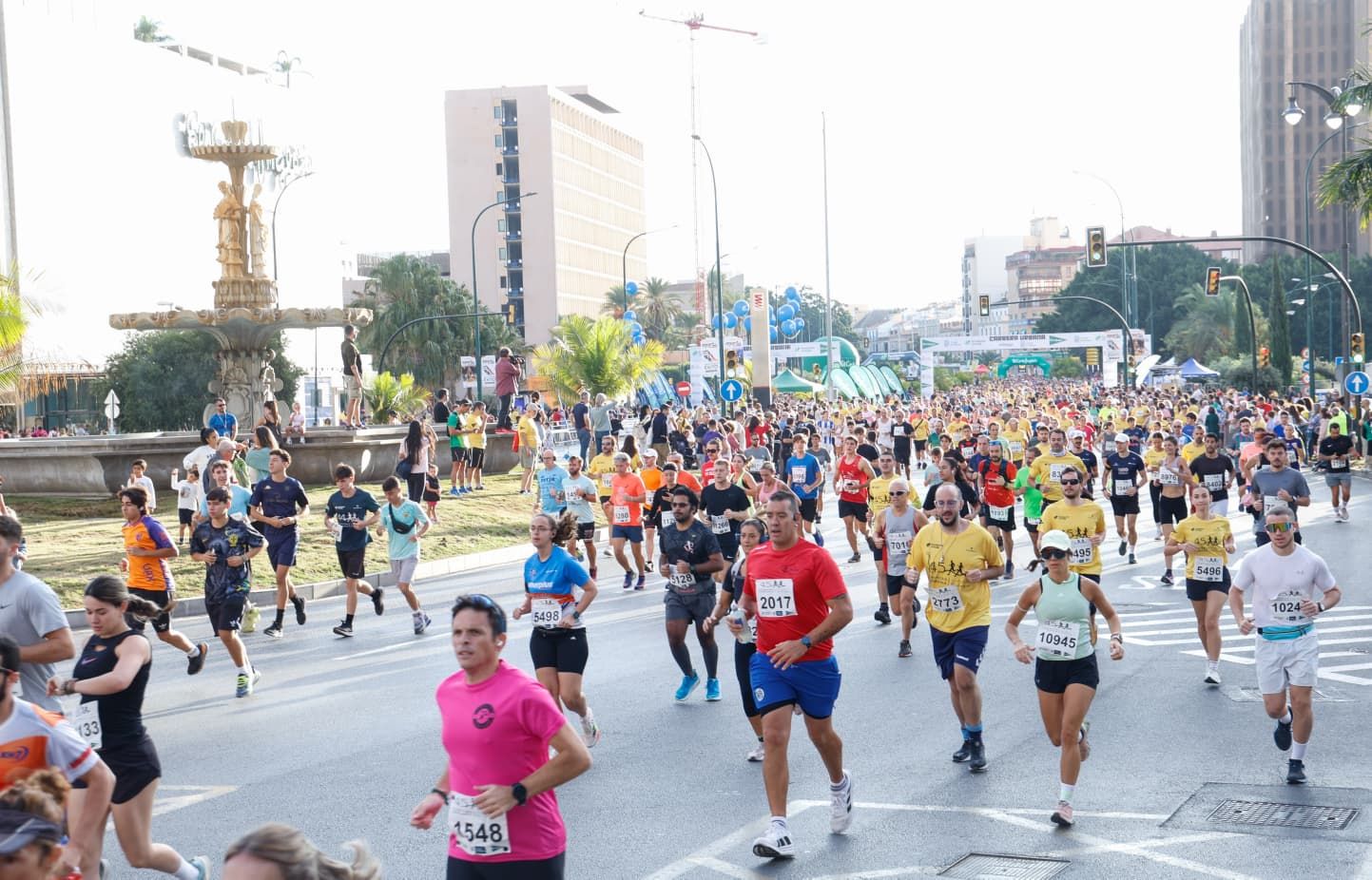 Las mejores imágenes de la Carrera Urbana Ciudad de Málaga