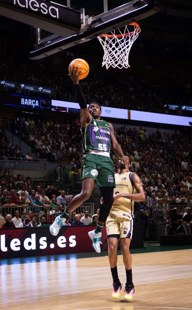 Las mejores imágenes del Unicaja-Barcelona