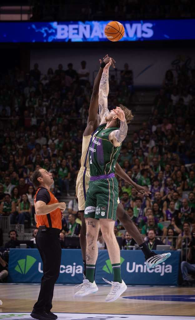 Las mejores imágenes del Unicaja-Barcelona